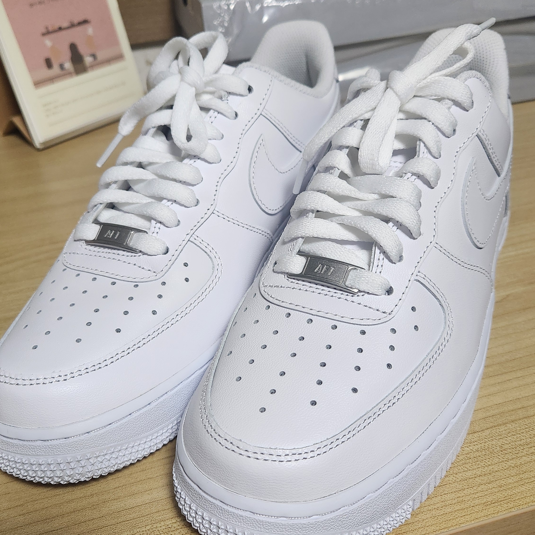 Nike Air Force 1 '07 Low White 착용 스타일