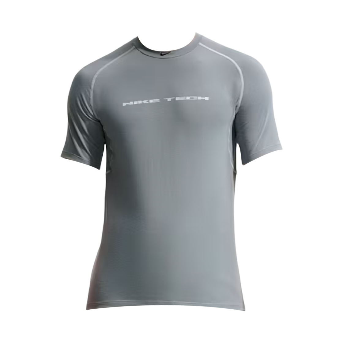 IF8263-065 Nike Tech Dri-Fit Short Sleeve Top Cool Grey Wolf Grey - Asia