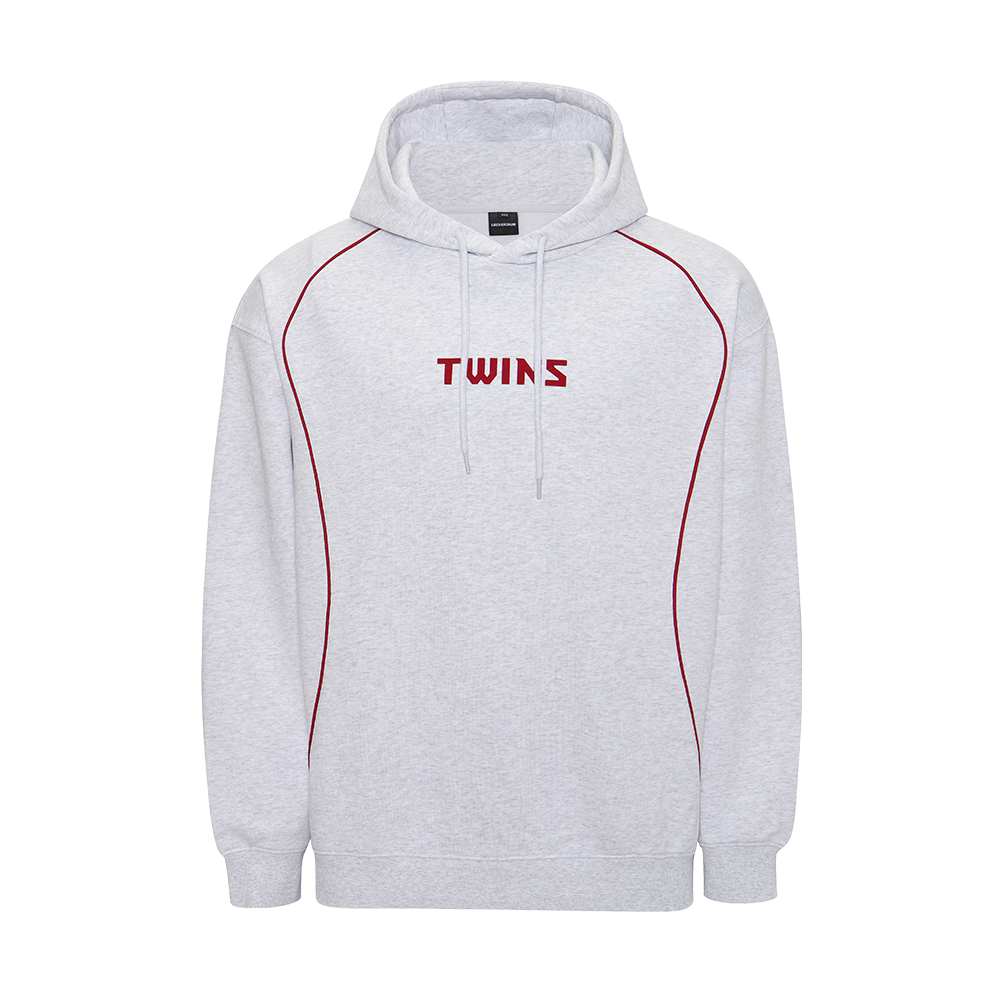 엘지 트윈스 컬렉션 PRIDE OF SEOUL 후드티셔츠 멜란지 그레이(LG TWINS Collection PRIDE OF SEOUL Hoodie M.GREY)