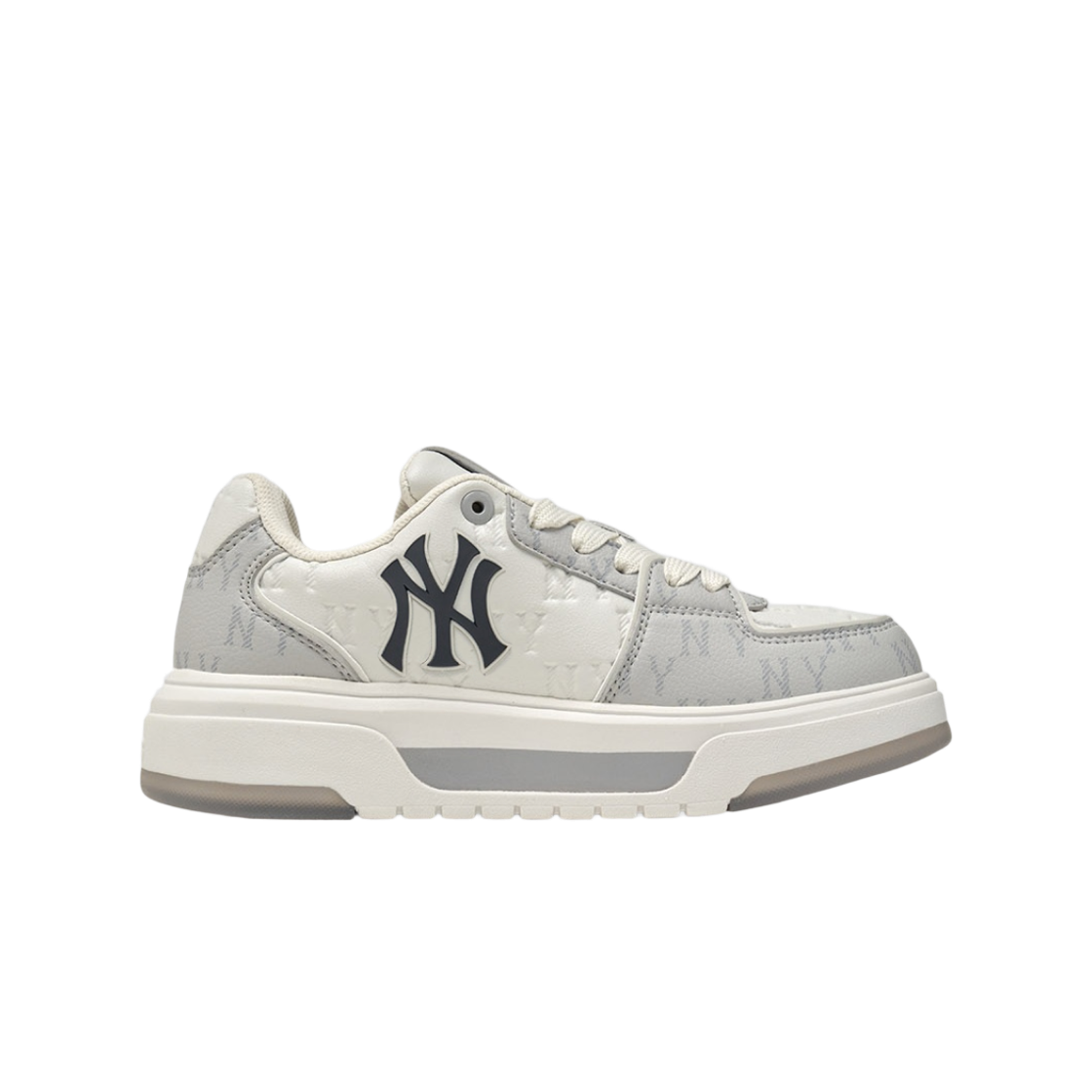 MLB 청키 라이너 엠보 모노그램 뉴욕 양키스 그레이(MLB Chunky Liner Embo Monogram New York Yankees Grey)