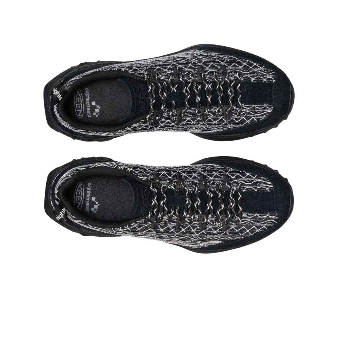 킨 x 에이틴 이스트 재스퍼 자이오닉 스니커즈 블랙(Keen x Eighteen East Jasper Zionic Sneakers Black) - 2