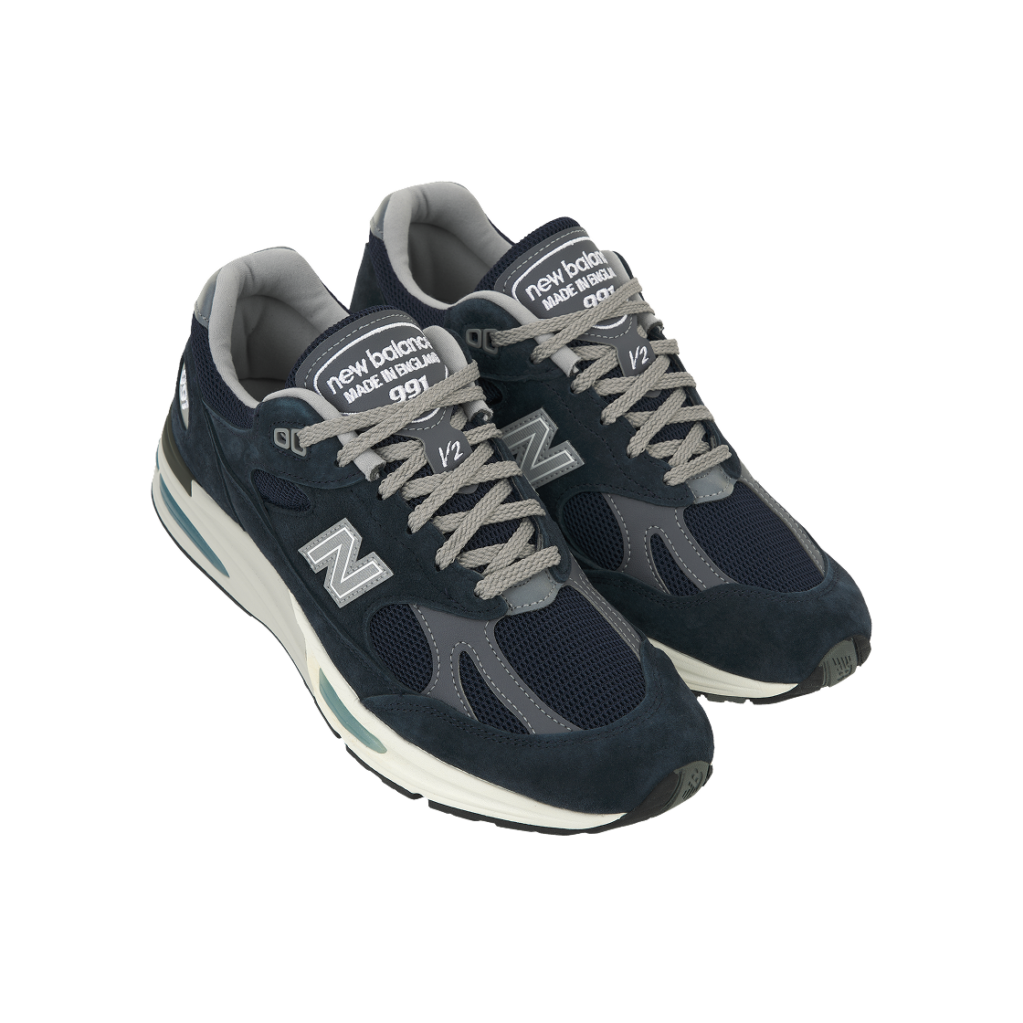 뉴발란스 991v2 메이드 인 UK 다크 네이비 스모크드 펄(New Balance 991v2 Made in UK Dark Navy Smoked Pearl) - 4