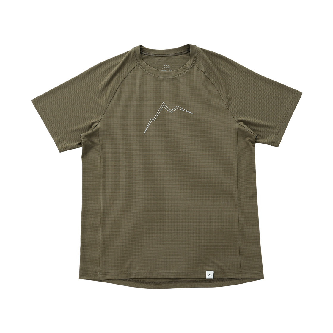케일 리플렉트 로고 에어 숏슬리브 올리브(Cayl Reflect Logo Air Short Sleeve Olive)