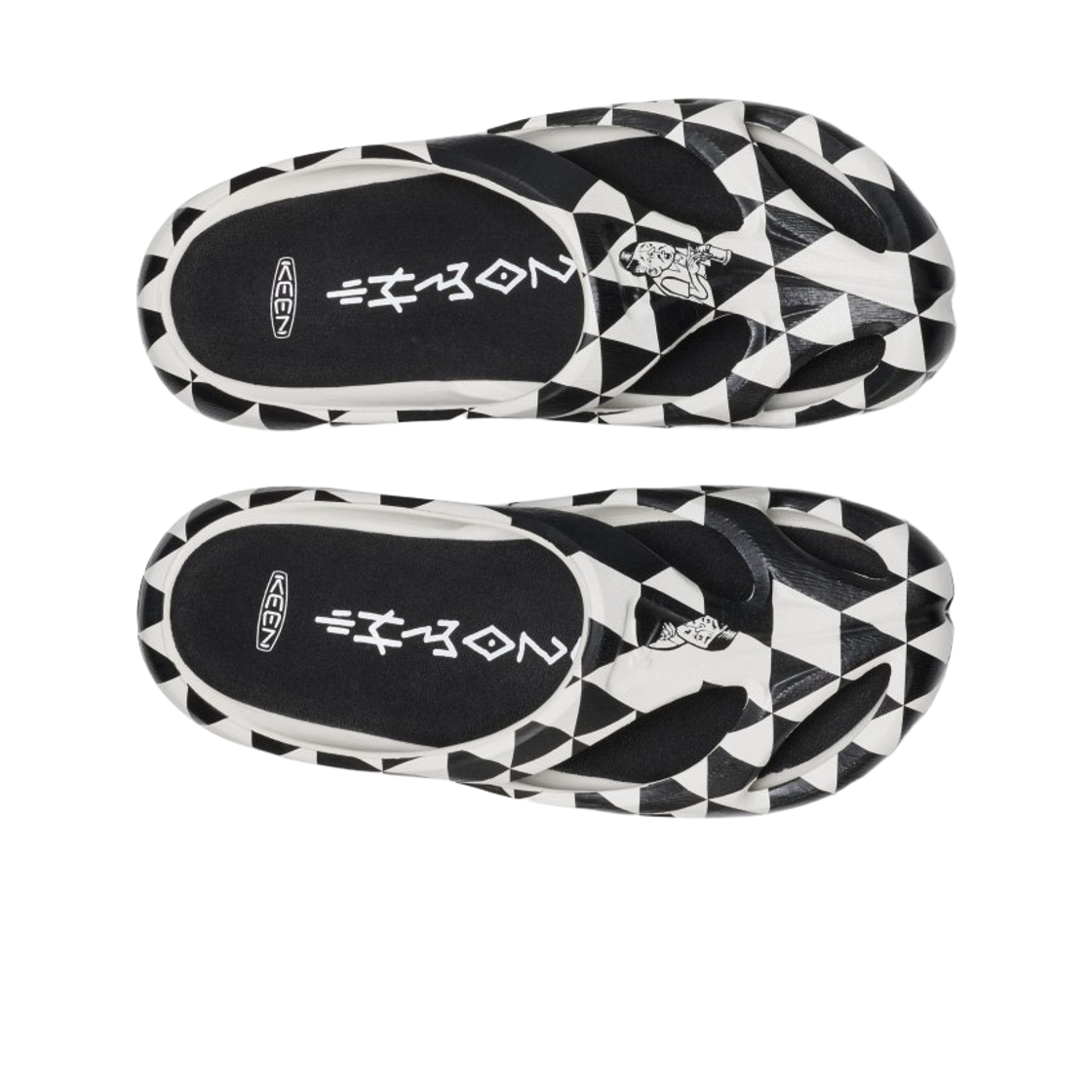 킨 x 에소우 x 긴자 GL 샨티 아츠 스타 화이트 블랙(Keen x Esow x Ginza GL Shanti Arts Star White Black) - 2