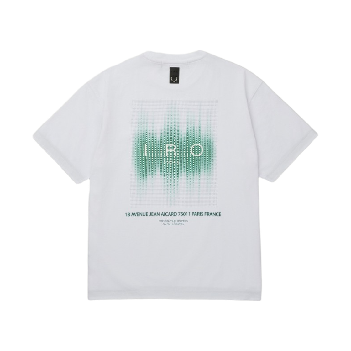 이로 온드라 이퀄라이저 아트워크 반팔 티셔츠 화이트(Iro Ondra Equalizer Artwork Short Sleeve T-Shirt White) - 3