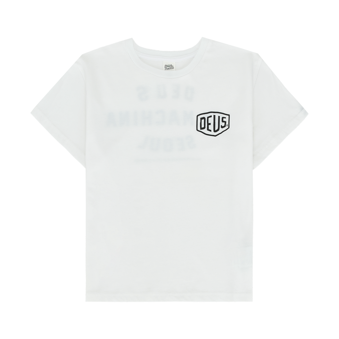 (키즈) 데우스 엑스 마키나 서울 컬리지 티셔츠 화이트((Kids) Deus Ex Machina College Seoul T-Shirt White) - 2
