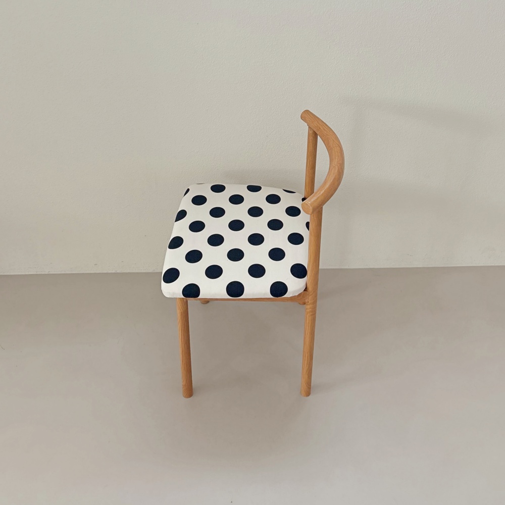유라이크왓 코튼 도트 등받이의자(you like what Cotton dot backrest chair) - 5