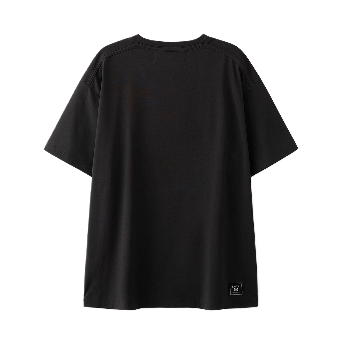세터 리와인드 그래픽 반팔 티셔츠 블랙(SATUR Rewind Graphic T-Shirt Black) - 2