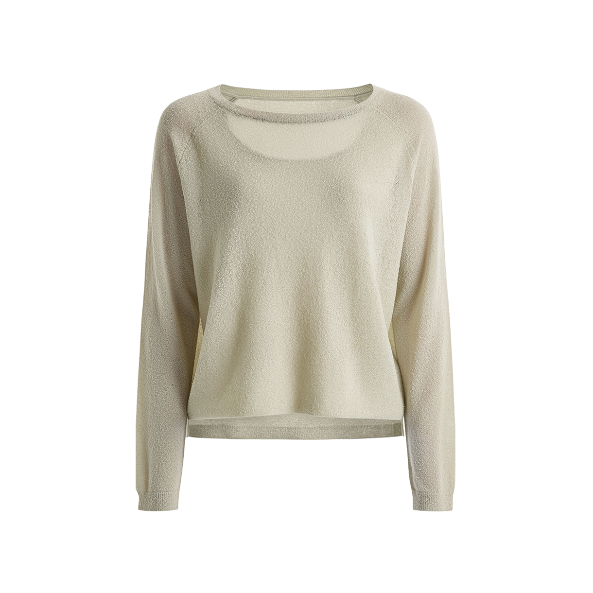 프론투라인 베라 베이직 맨투맨 니트 커버업(FRONT2LINE Vera Basic Sweatshirt Knit Cover-up)