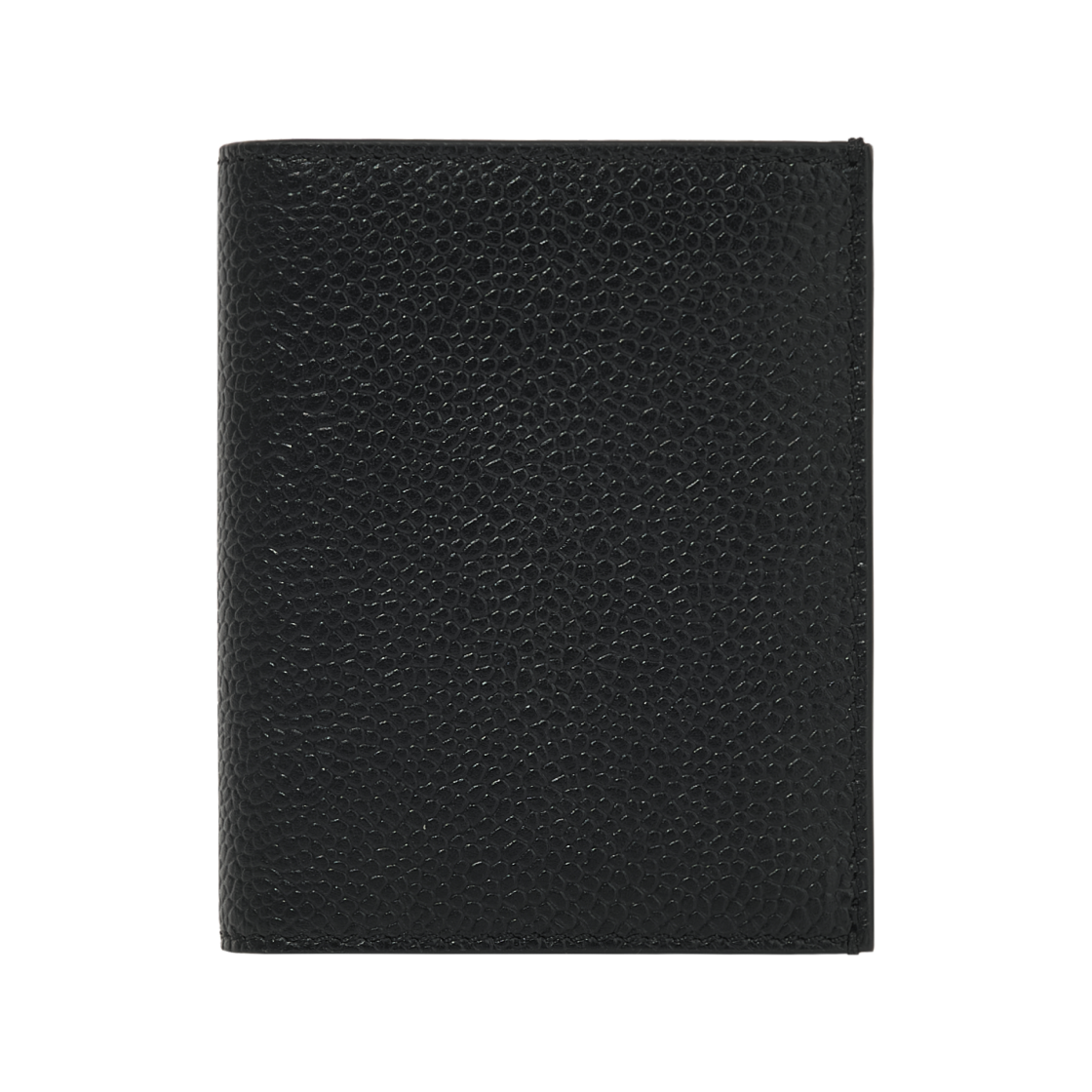 톰브라운 페블 그레인 레더 더블 카드 홀더 블랙(Thom Browne Pebble Grained Leather Double Card Holder Black)