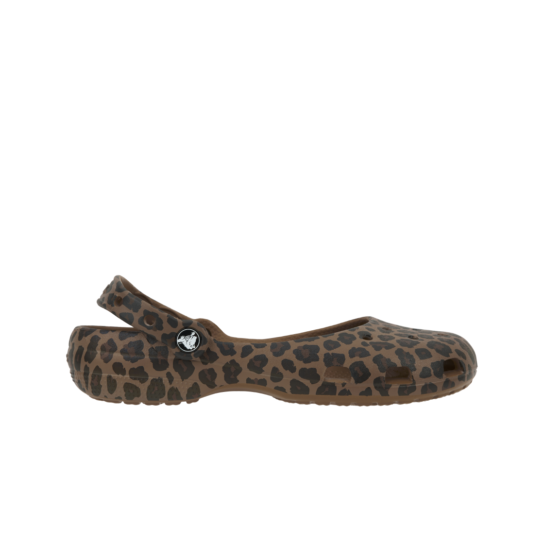 (W) 크록스 클래식 애니멀 발레 세피아 레오파드((W) Crocs Classic Animal Ballet Sepia Leopard)