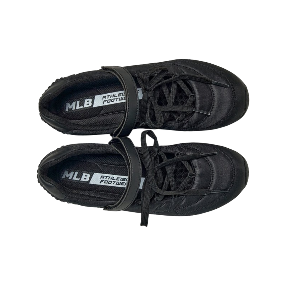 (W) MLB 슬릭 메리제인 새틴 뉴욕 양키스 블랙((W) MLB Slick Maryjane Satin New York Yankees Black) - 2