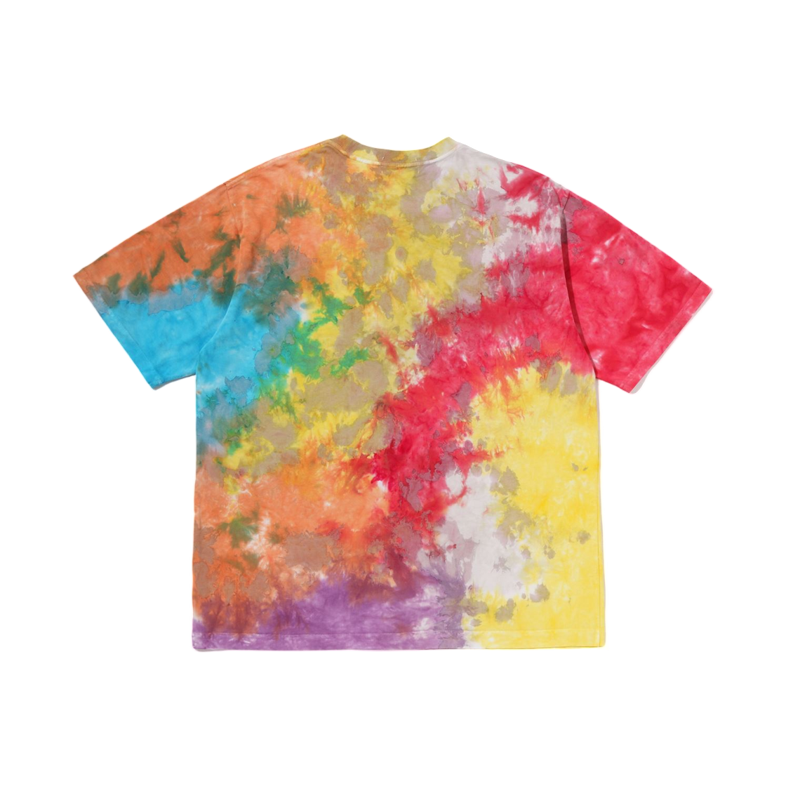 베이프 타이 다이 컬리지 릴렉스드 핏 티셔츠 멀티(BAPE Tie Dye College Relaxed Fit T-Shirt Multi) - 2