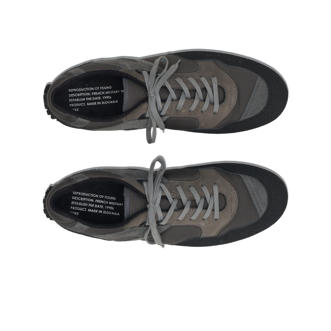 리프로덕션 오브 파운드 x 요크 프랑스군 트레이너 그레이(Reproduction of Found x Yoke French Military Trainer Gray) - 2