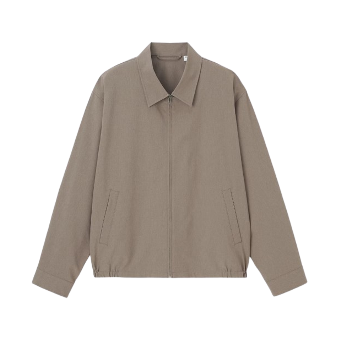 360272-34 GU Dry Zip Up Jacket Brown