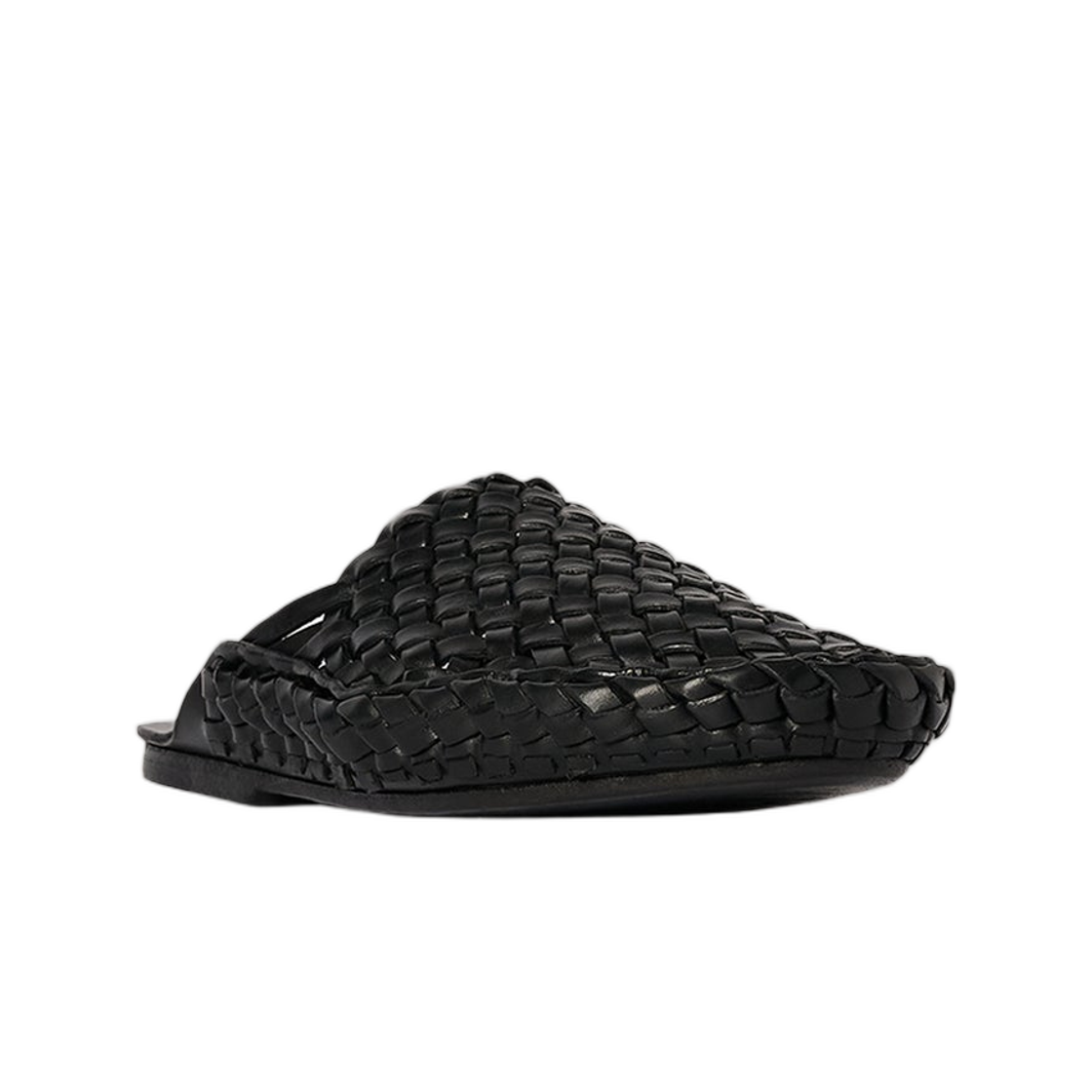 더 로우 우븐 슬립 온 슈 블랙(The Row Woven Slip On Shoe Black) - 3