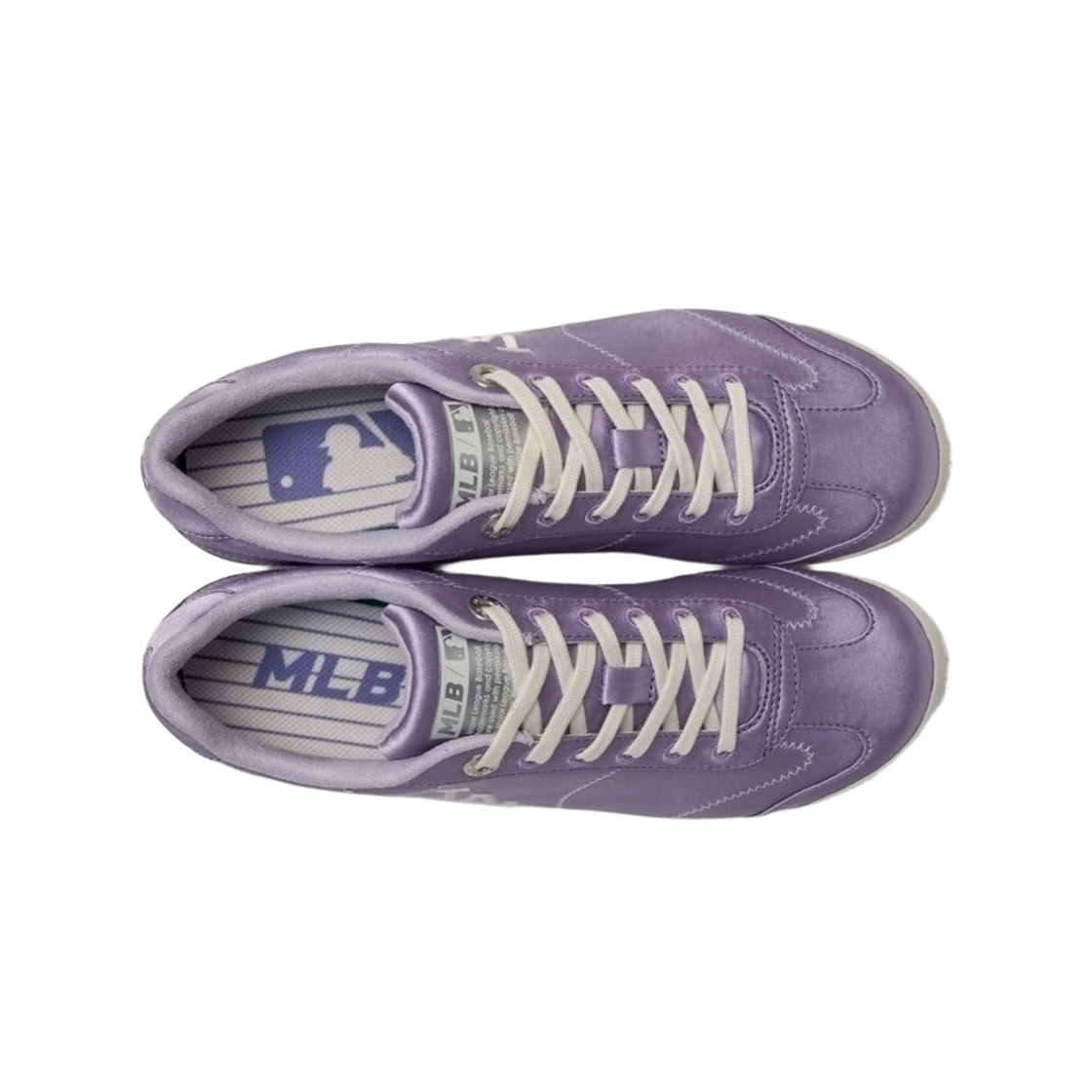 (W) MLB 러니 새틴 LA 다저스 라벤더((W) MLB Runny Satin LA Dodgers Lavender) - 2