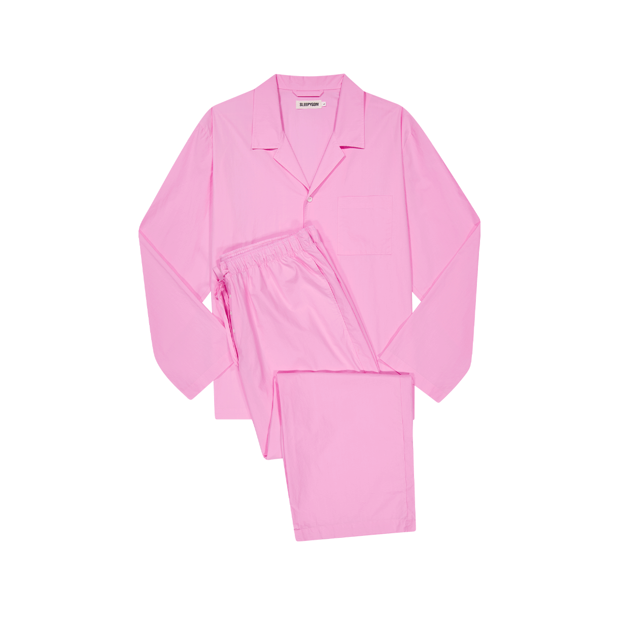 슬리피곰 핑크 와이드 파자마 세트(Sleepygom Pink wide pajama set)