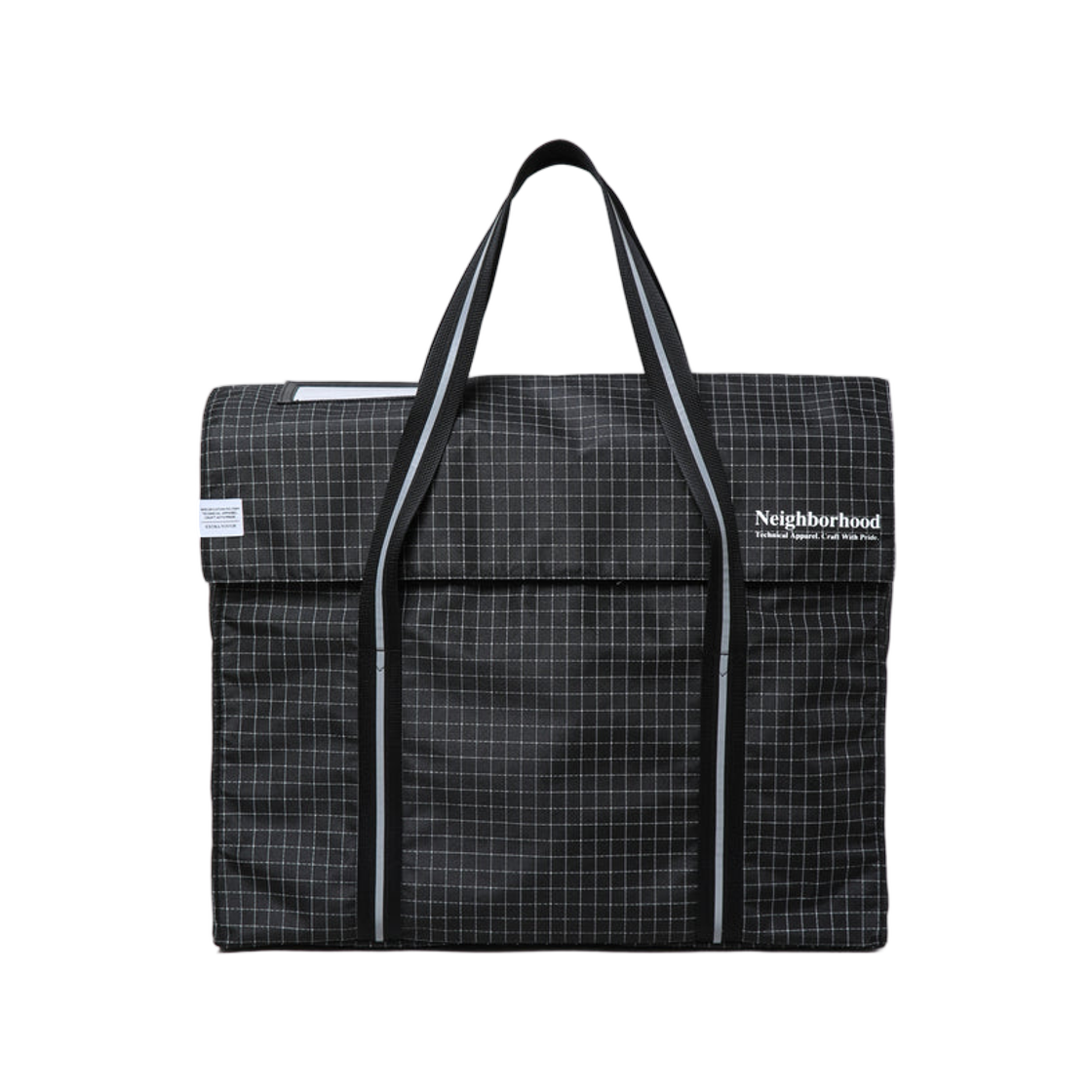 헬리녹스 x 네이버후드 리플렉티브 플랩 토트백 블랙(Helinox x Neighborhood Reflective Flap Tote Bag Black)