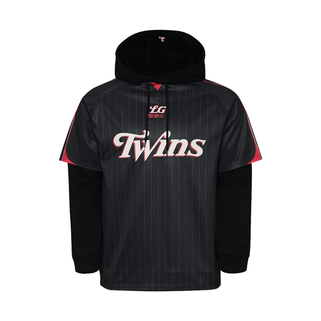 엘지 트윈스 컬렉션 클래식 올인원 후드티셔츠(LG TWINS Collection Classic All-in-One Hoodie)