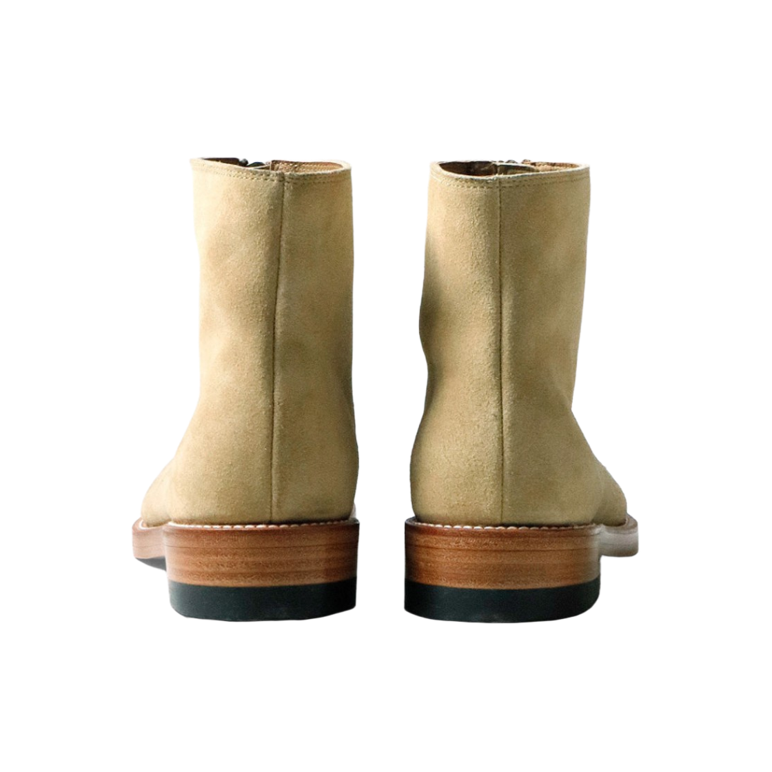 캐피탈 스웨이드 레더 집업 프리스코 부츠 베이지(Kapital Suede Leather Zip Up Frisco Boots Beige) - 3