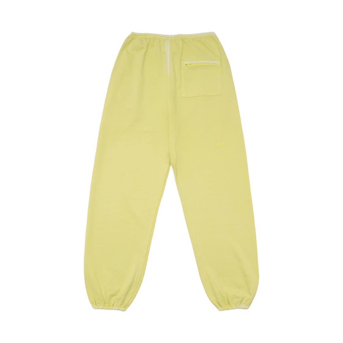 투위드 클래식 엠브로디어리 셋업 팬츠 라임(Tuewid Classic Embroidery Set Up Pants In Lime) - 2