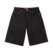 Supreme Baggy Selvedge Denim Short Rigid Black - 26SS