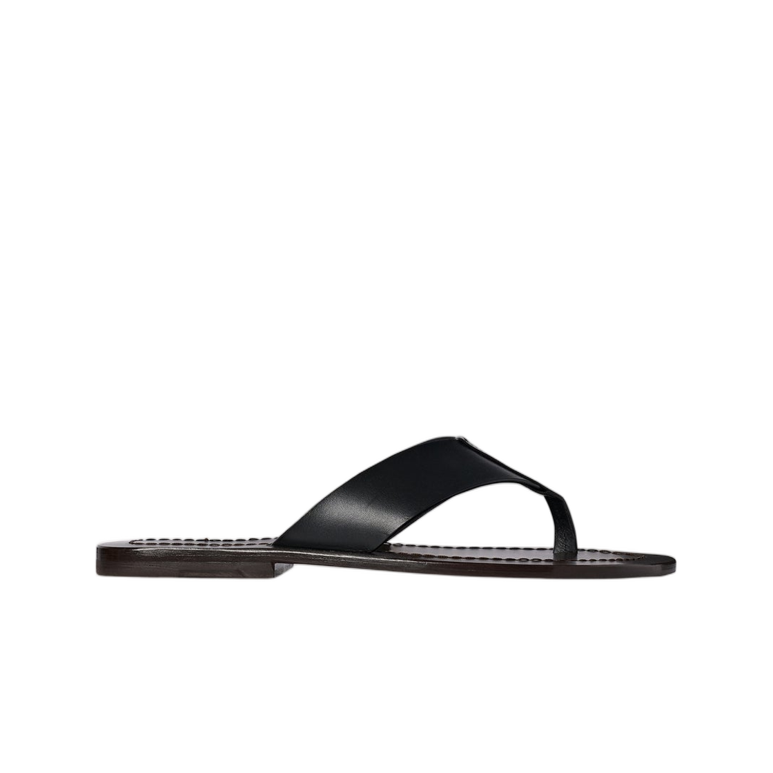 더 로우 단 플립 플랍 블랙(The Row Dan Flip Flop Black)