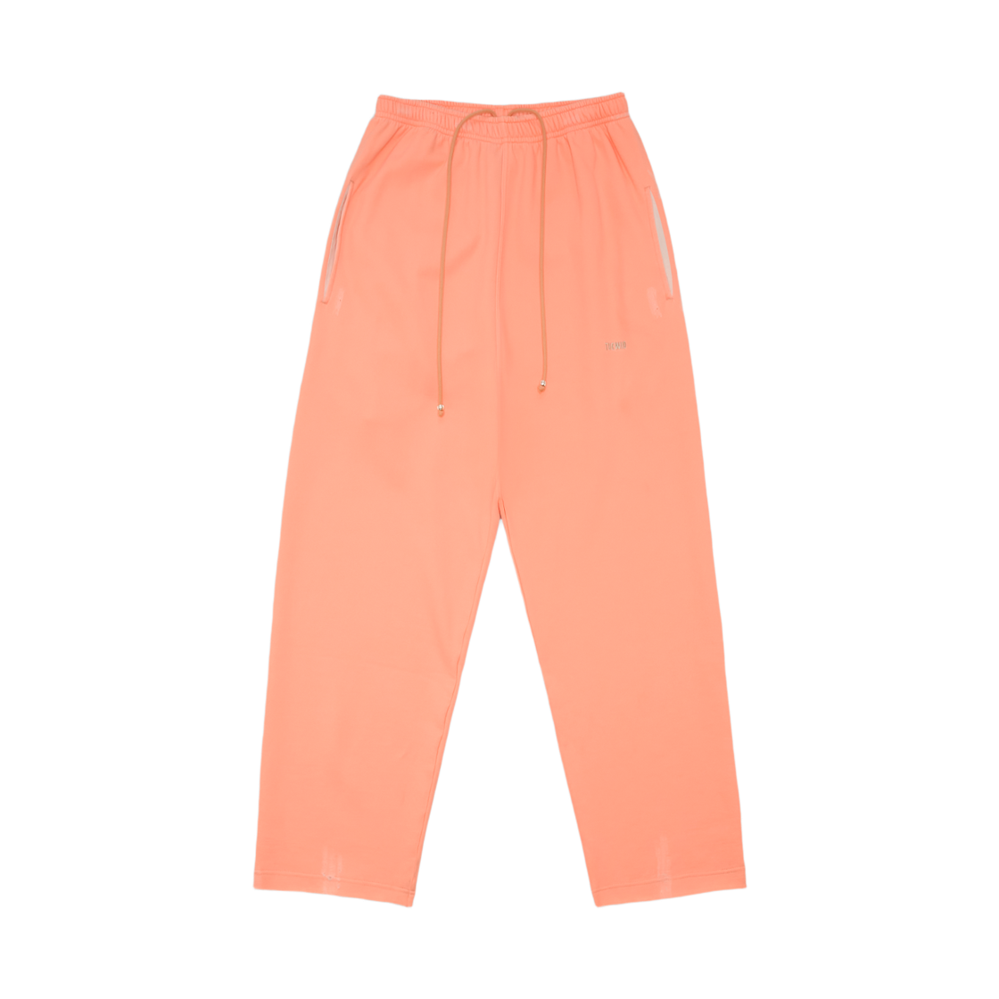 투위드 클래식 엠브로디어리 셋업 팬츠 소다(Tuewid Classic Embroidery Raw Edge Fit Pants In Soda)