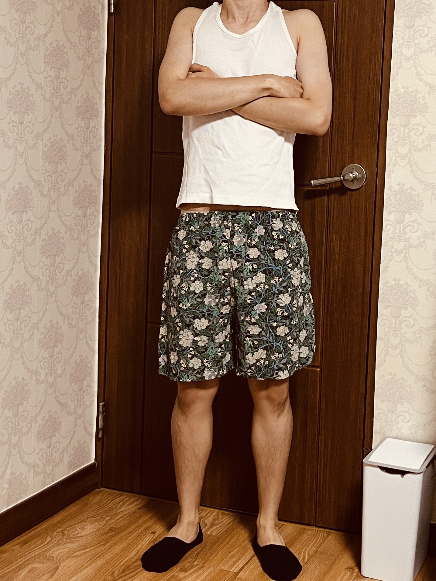 Uniqlo Airism Deodorant Mesh Tank Top White - JP 착용 스타일