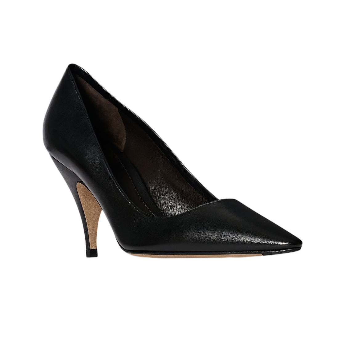 (W) 더 로우 리사 펌프 쓰리 블랙((W) The Row Liisa Pump Three Black) - 3