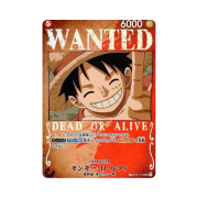 One Piece TCG Monkey D. Luffy Wanted SR-SPC ST01-012 Booster Pack Pillars of Strength (Japanese Ver.)