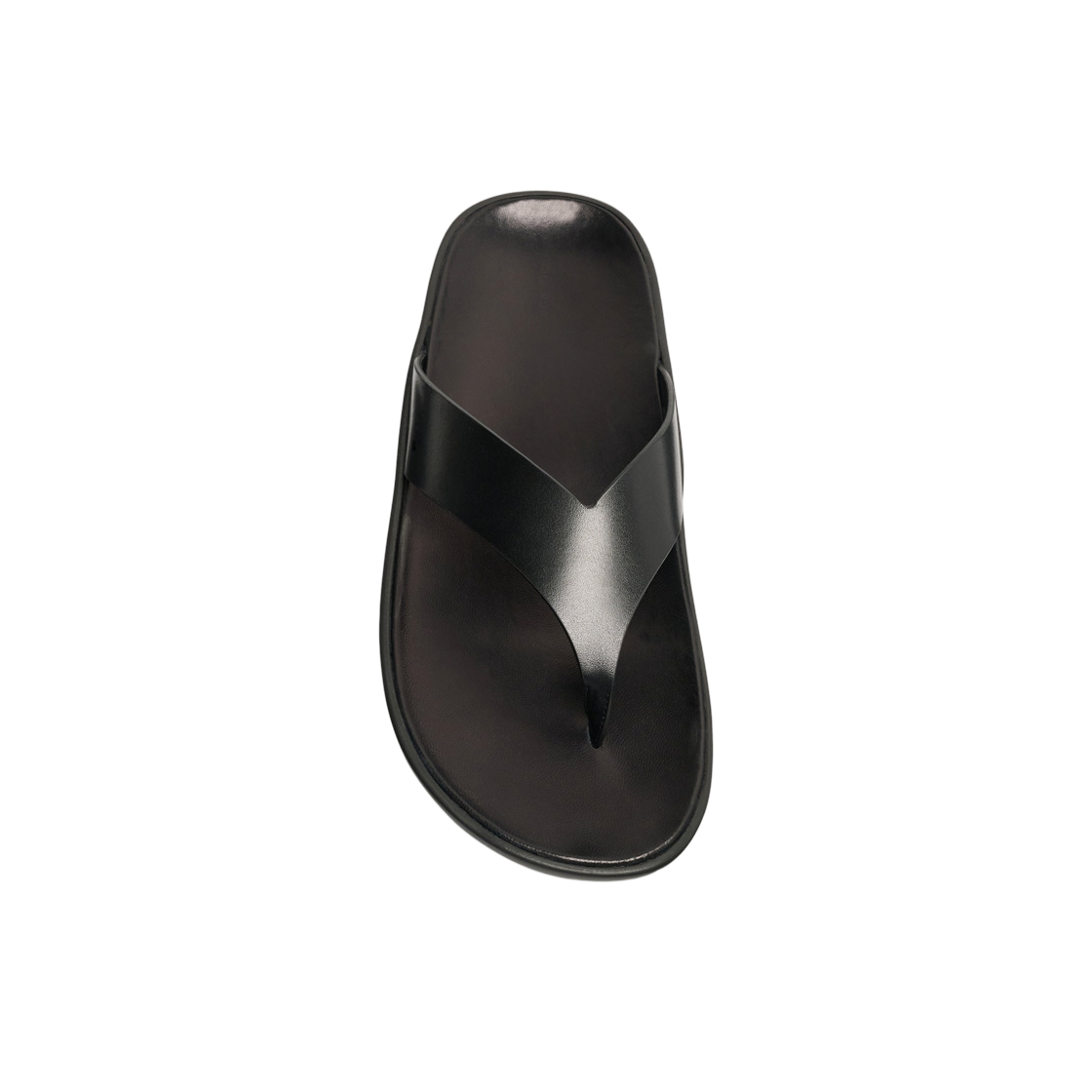 (W) 더 로우 레제르 통 샌들 블랙((W) The Row Leger Thong Sandal Black) - 3