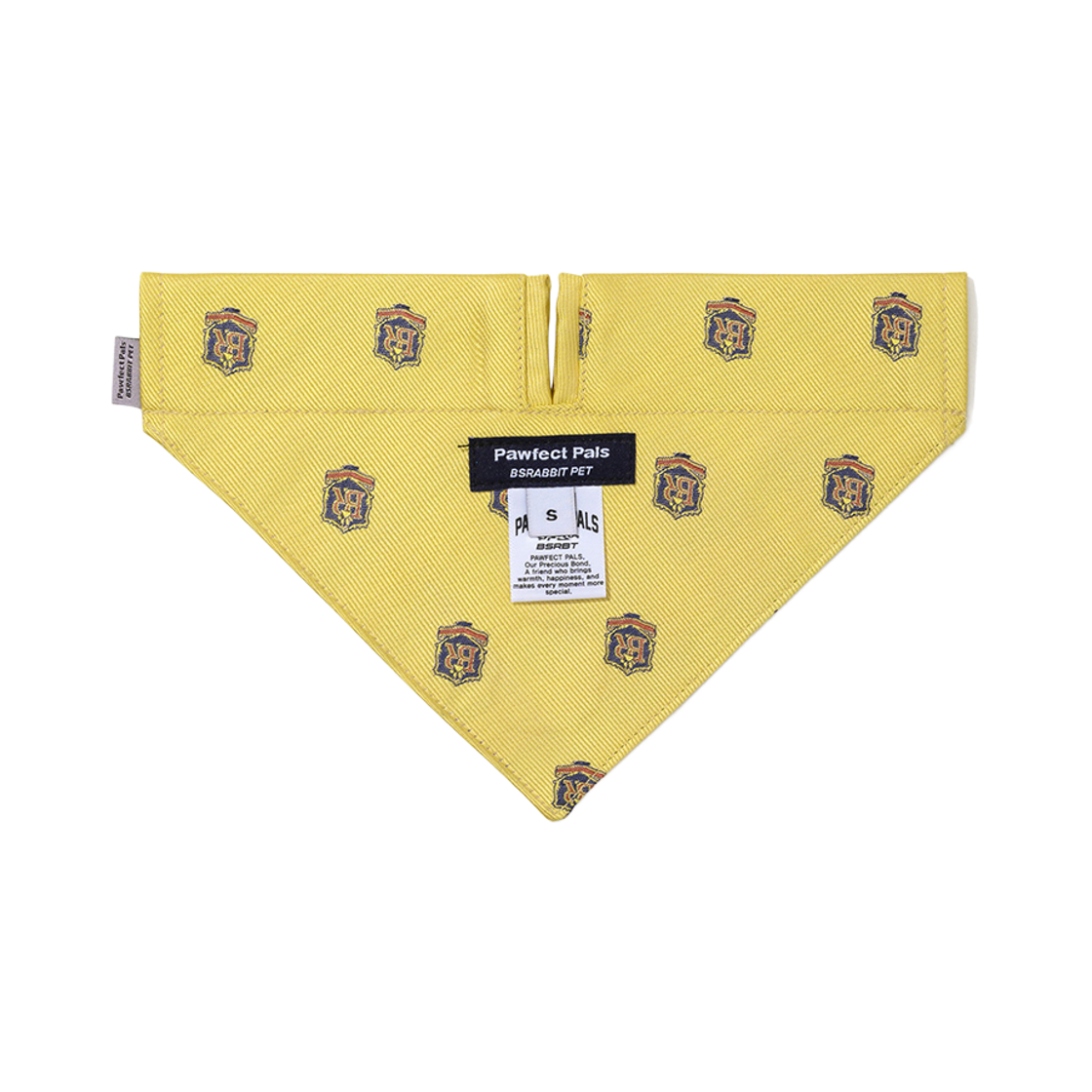 비에스래빗 펫 넥 스카프 옐로우(Bsrabbit Pet Neck Scarf Yellow) - 3
