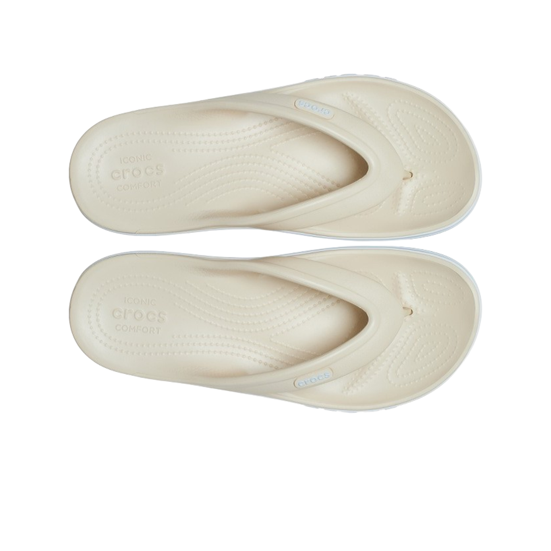 크록스 바야밴드 플립 윈터 화이트 멀티(Crocs Bayaband Flip Winter White Multi) - 2
