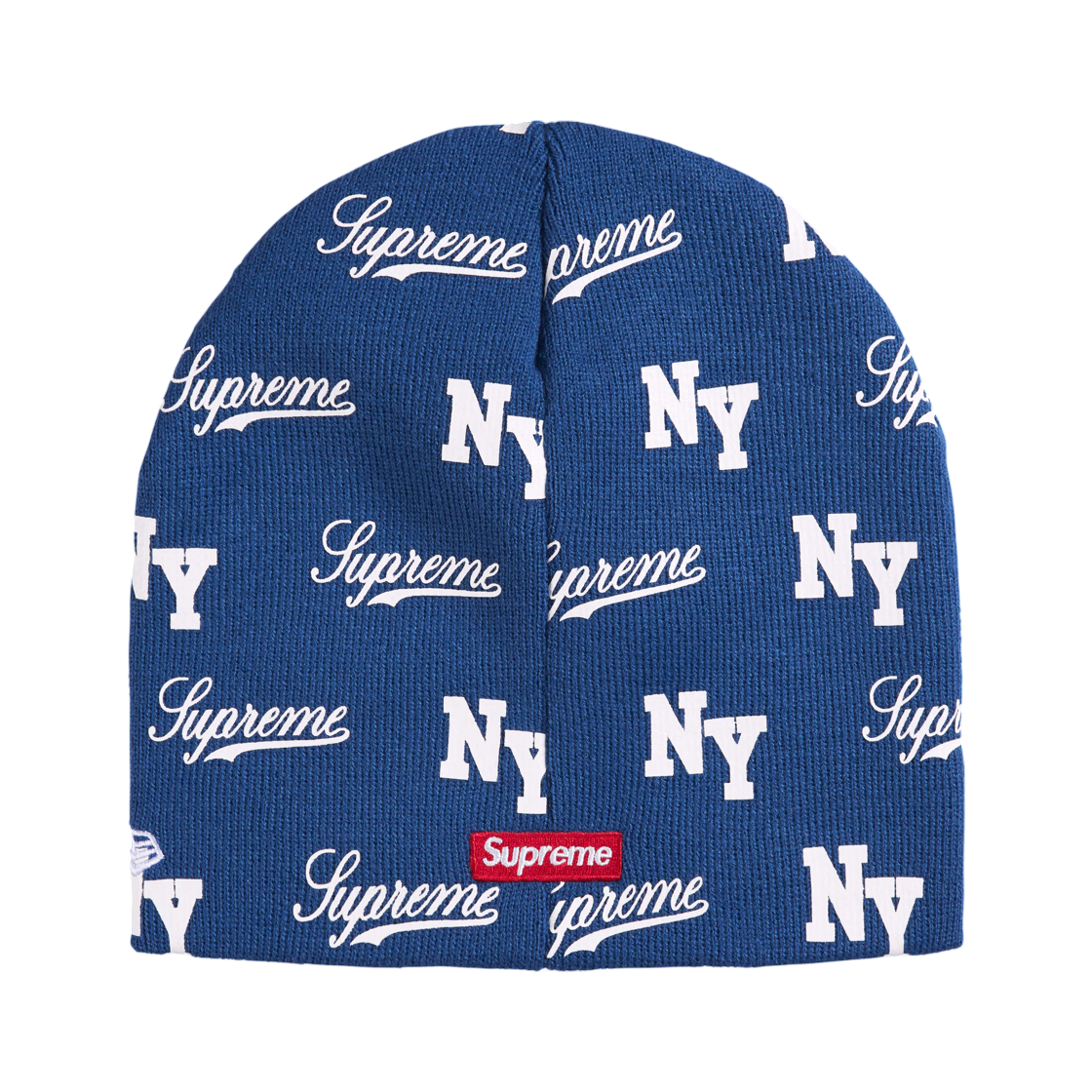 슈프림 뉴에라 모노그램 비니 로얄 - 26SS(Supreme New Era Monogram Beanie Royal - 26SS) - 2
