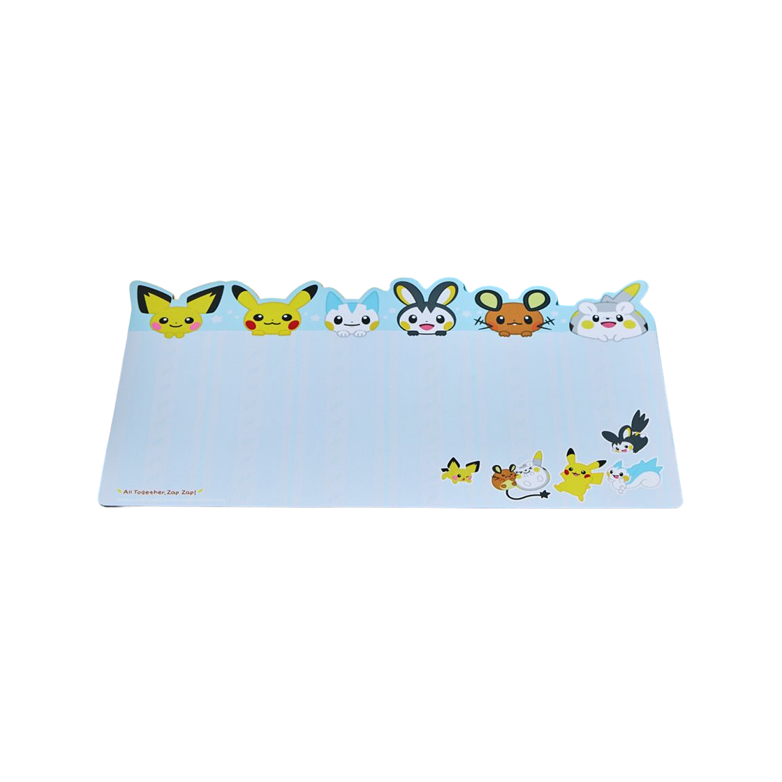 - Pokemon Metamong Playground All Together, Zap Zap! Desk Matte