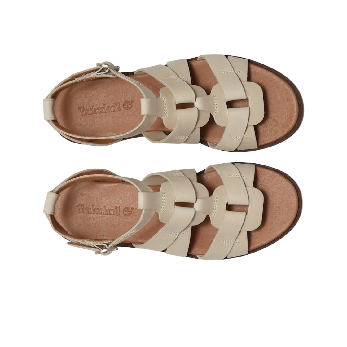 (W) 팀버랜드 칼리스타 베이 피셔맨 샌들 라이트 베이지((W) Timberland Calista Bay Fisherman Sandals Light Beige) - 2