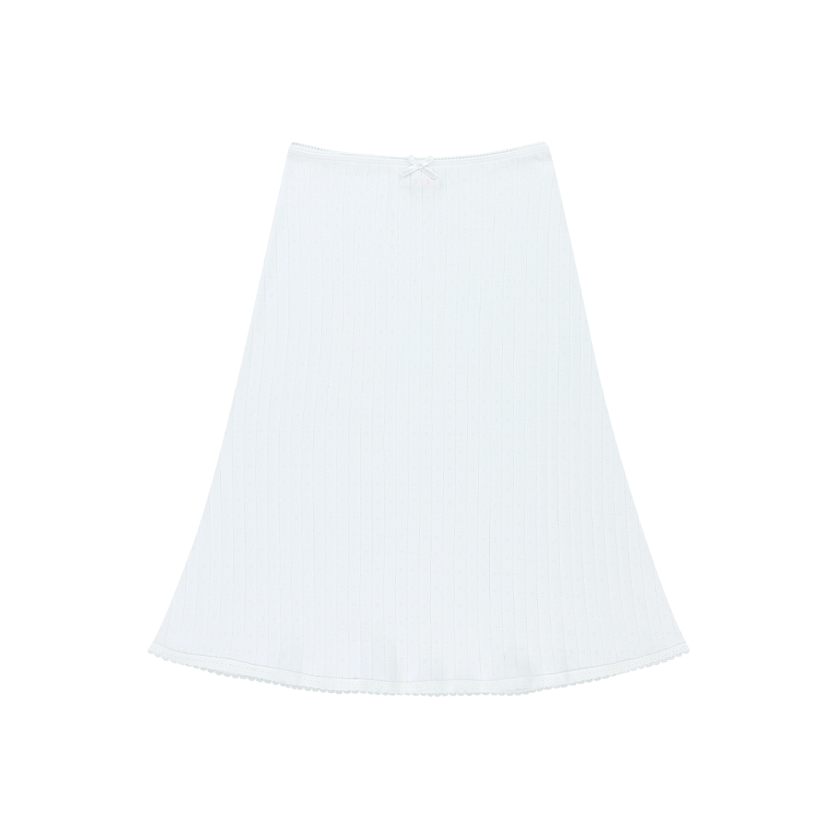 슬리피곰 퓨어 미디스커트 화이트(Sleepygom Pure midiskirt white)