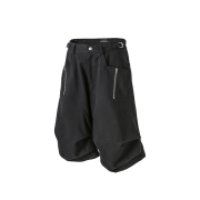 ROARINGRAD 26 Parachute Bermuda Pants Black