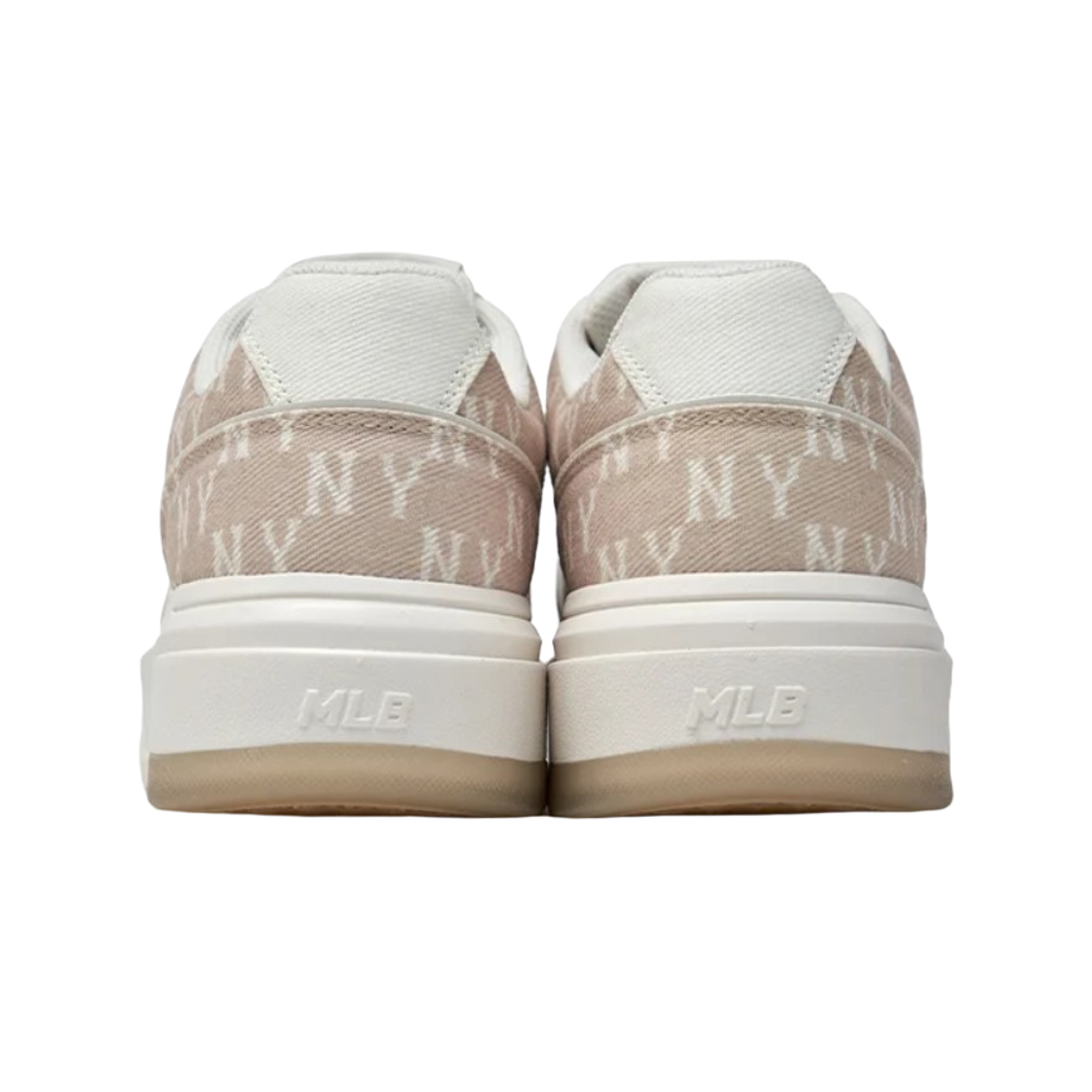 MLB 청키 라이너 데님 모노그램 SL 뉴욕 양키스 크림(MLB Chunky Liner Denim Monogram SL New York Yankees Cream) - 3