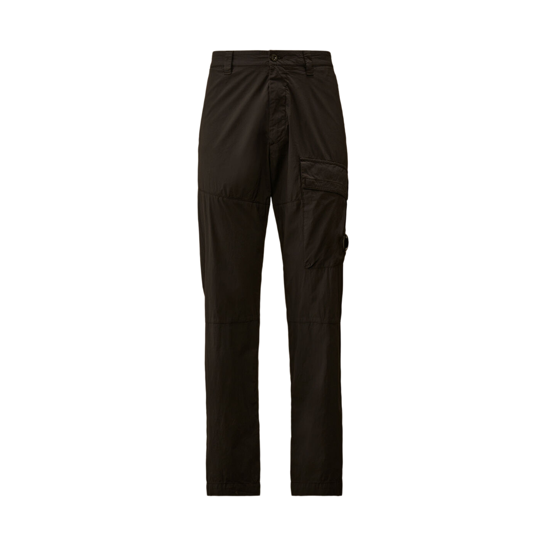 20CMPA257A006439G999 C.P. Company 50 Fili Stretch Lens Cargo Pants Black - 26SS