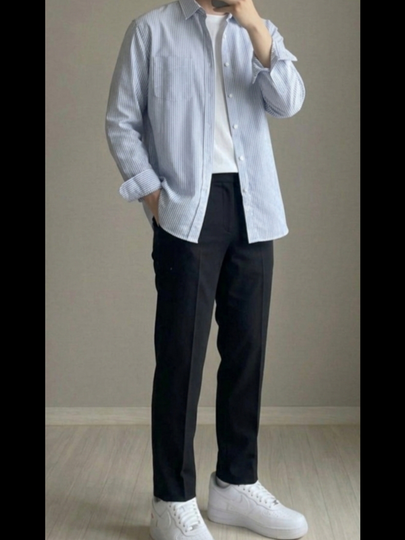 Nike Air Force 1 '07 Low White 착용 스타일