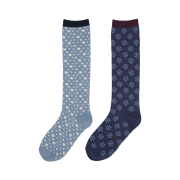 COYSEIO Dual Pattern Socks Multi