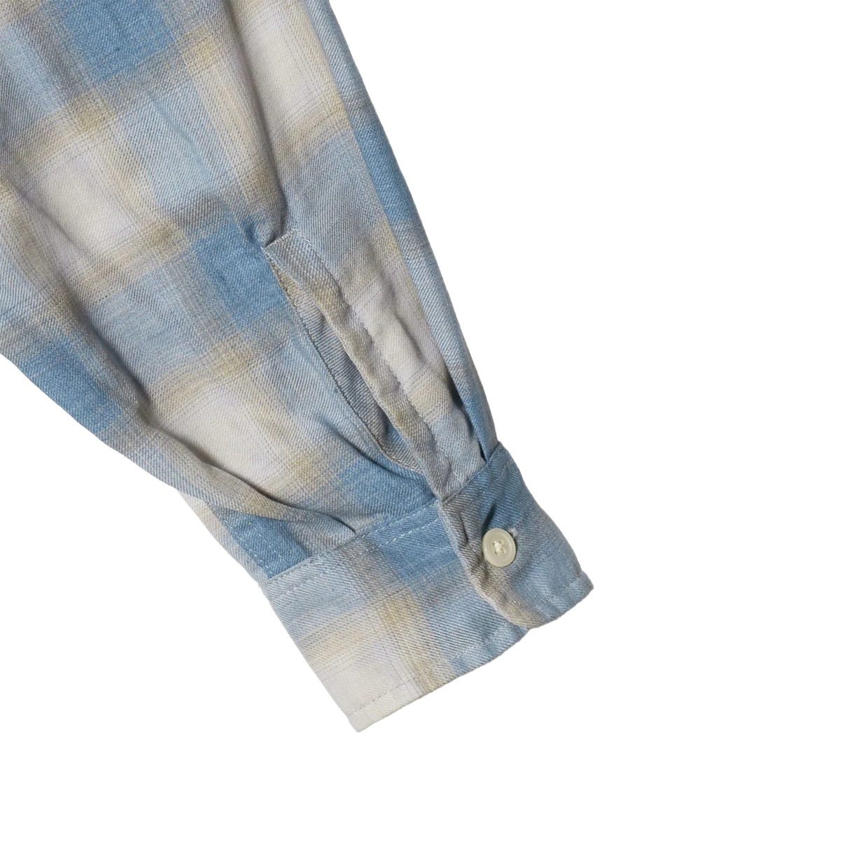 캘리포니아 제너럴 스토어 옴브레 체크 2 포켓 셔츠 코발트 - 26FW(California General Store Ombre Check 2 Pocket Shirt Cobalt - 26FW) - 4