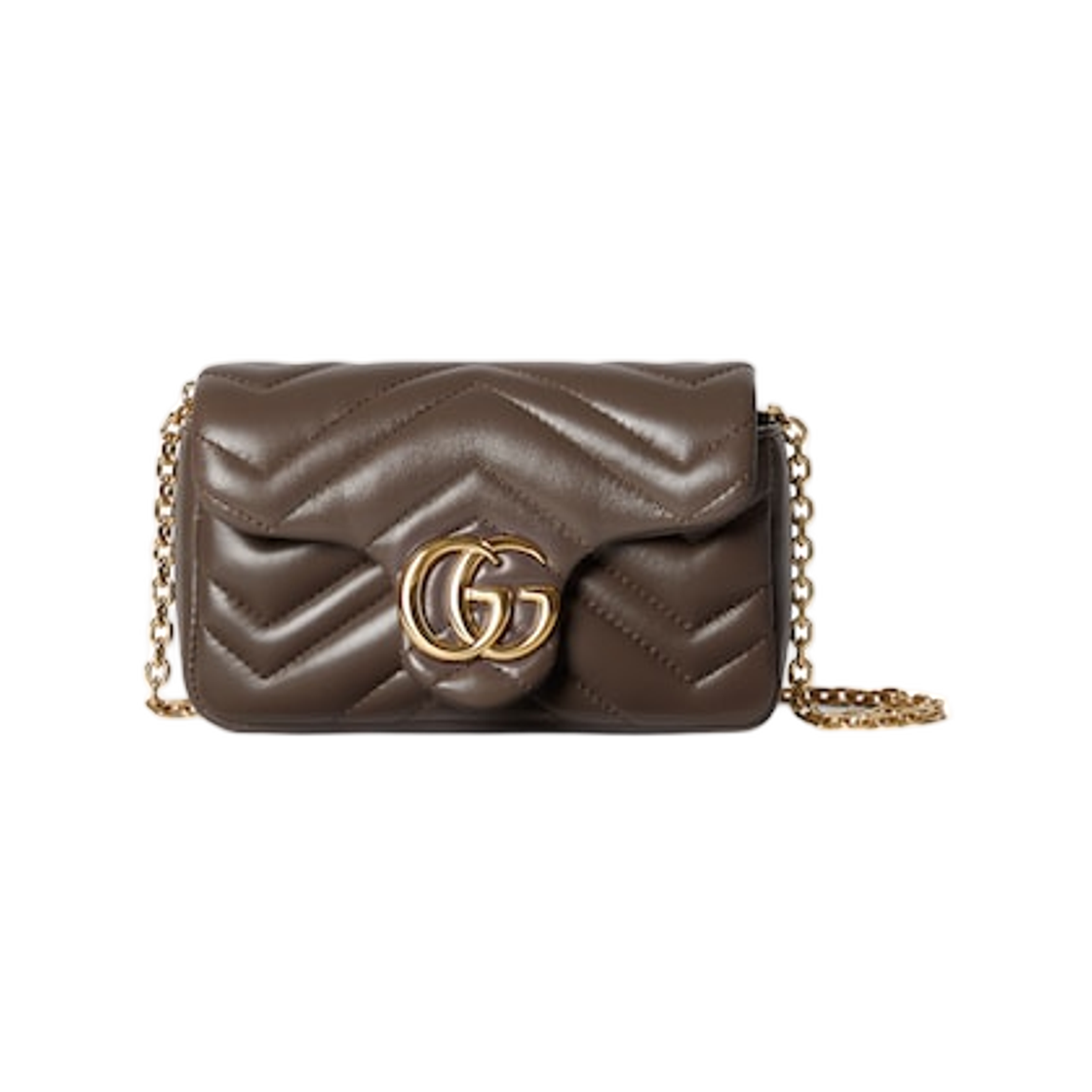 구찌 GG 마몽 미니 숄더백 다크 토프(Gucci GG Marmont Mini Shoulder Bag Dark Taupe) - 1