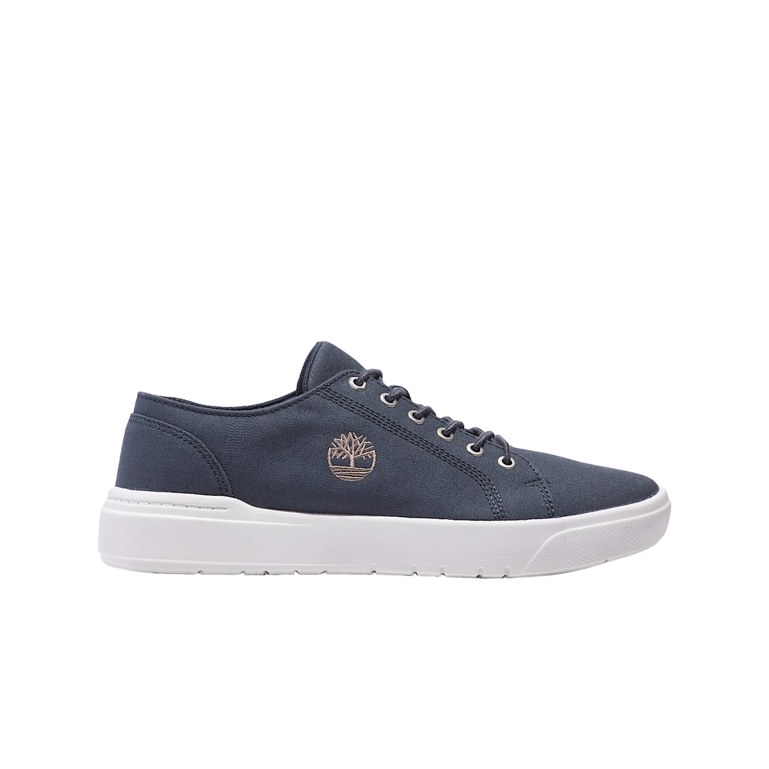 TB0A66NNEP41 Timberland Seneca Bay Canvas Sneakers Dark Blue