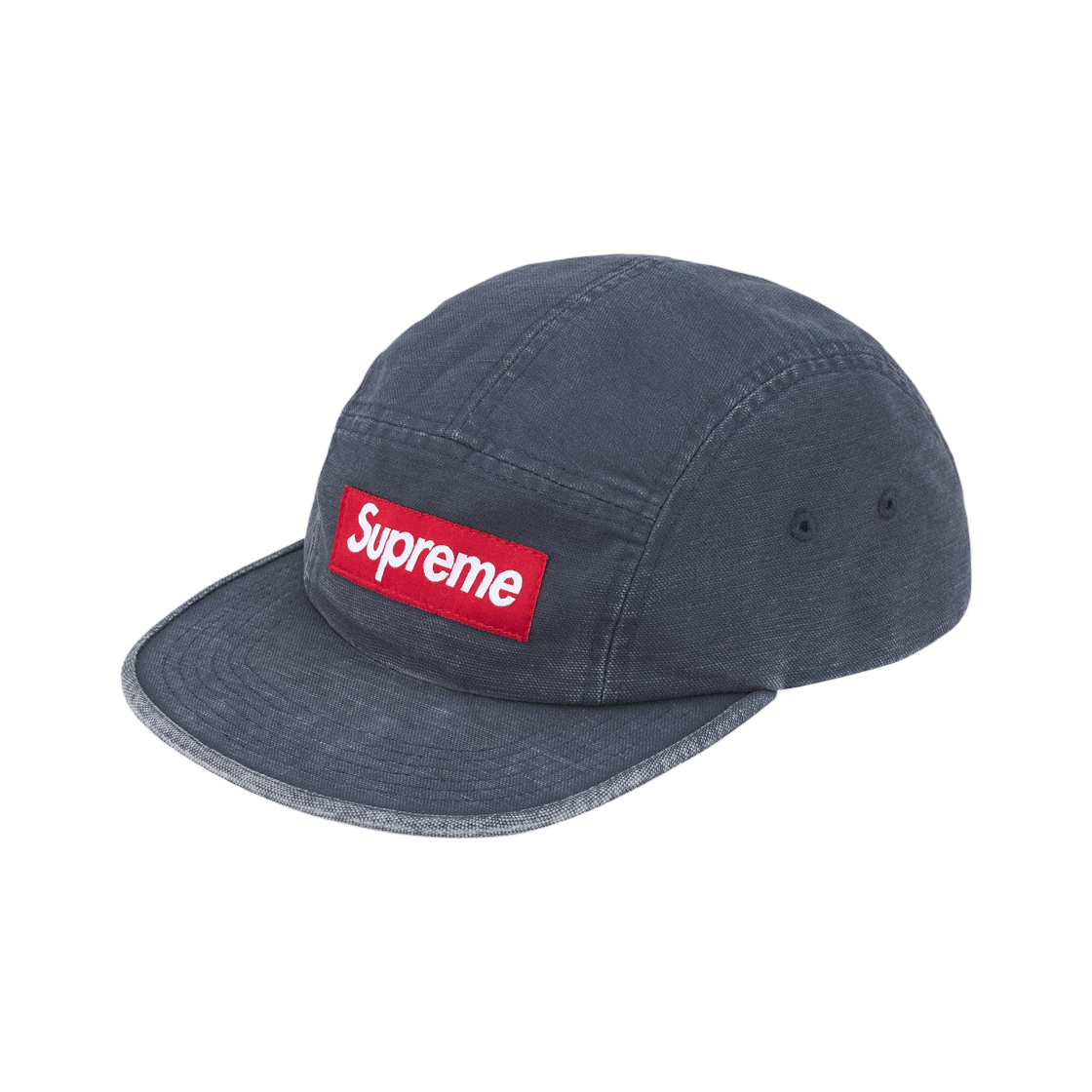 슈프림 캔버스 캠프캡 네이비 - 26SS(Supreme Canvas Camp Cap Navy - 26SS)