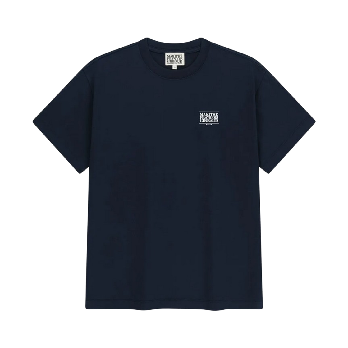 - Marithe Francois Girbaud Aerocool Small Classic Logo T-Shirt Navy