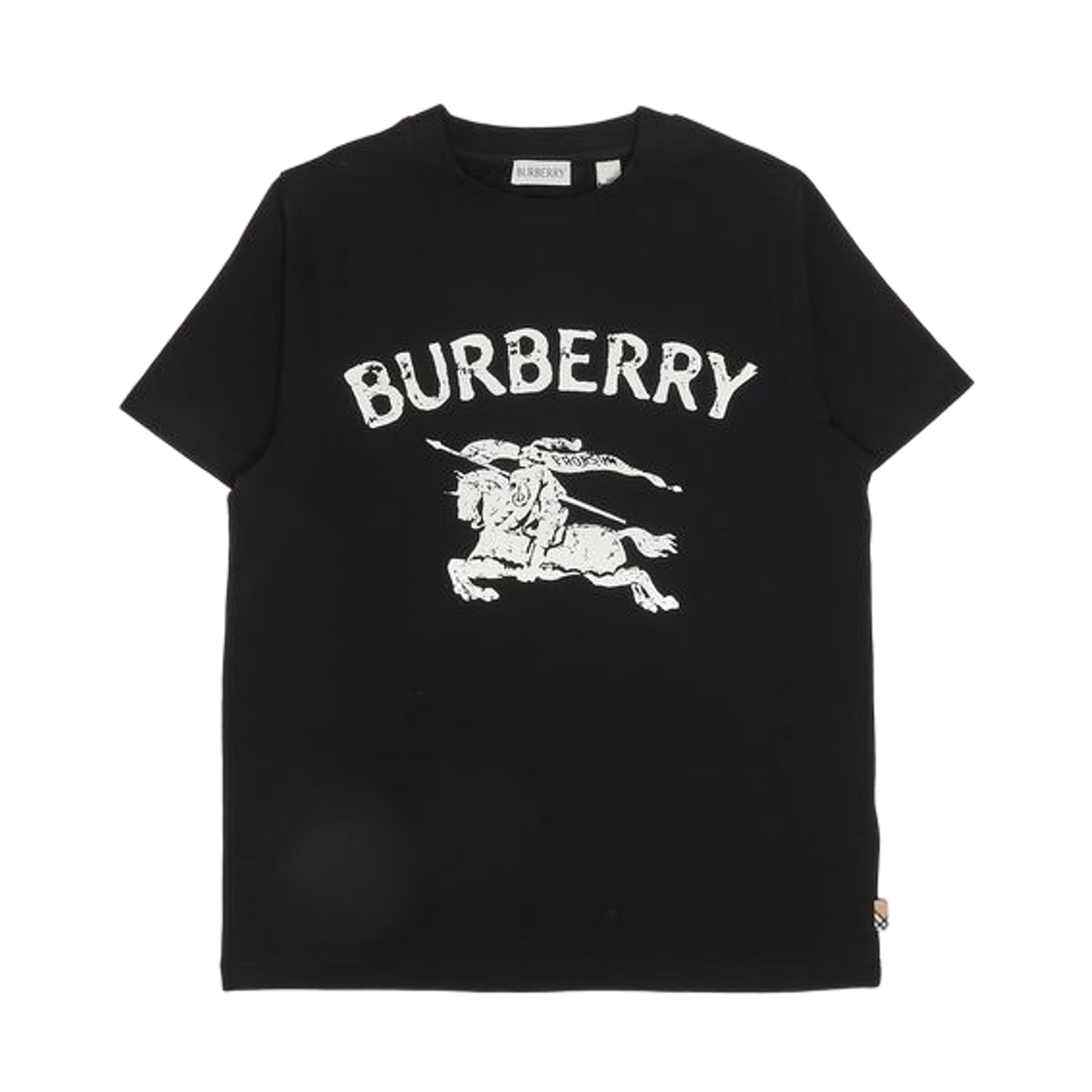 【単品売り可！】BURBERRY Tシャツ スカートセット 92cm〜98cm 키즈) 버버리 EKD 프린트 코튼 티셔츠 블랙 | Burberry | KREAM